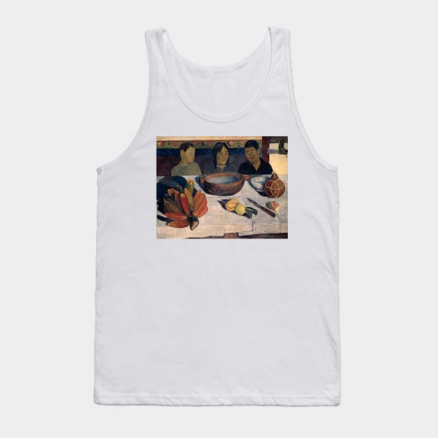The Meal by Paul Gauguin Tank Top by Classic Art Stall